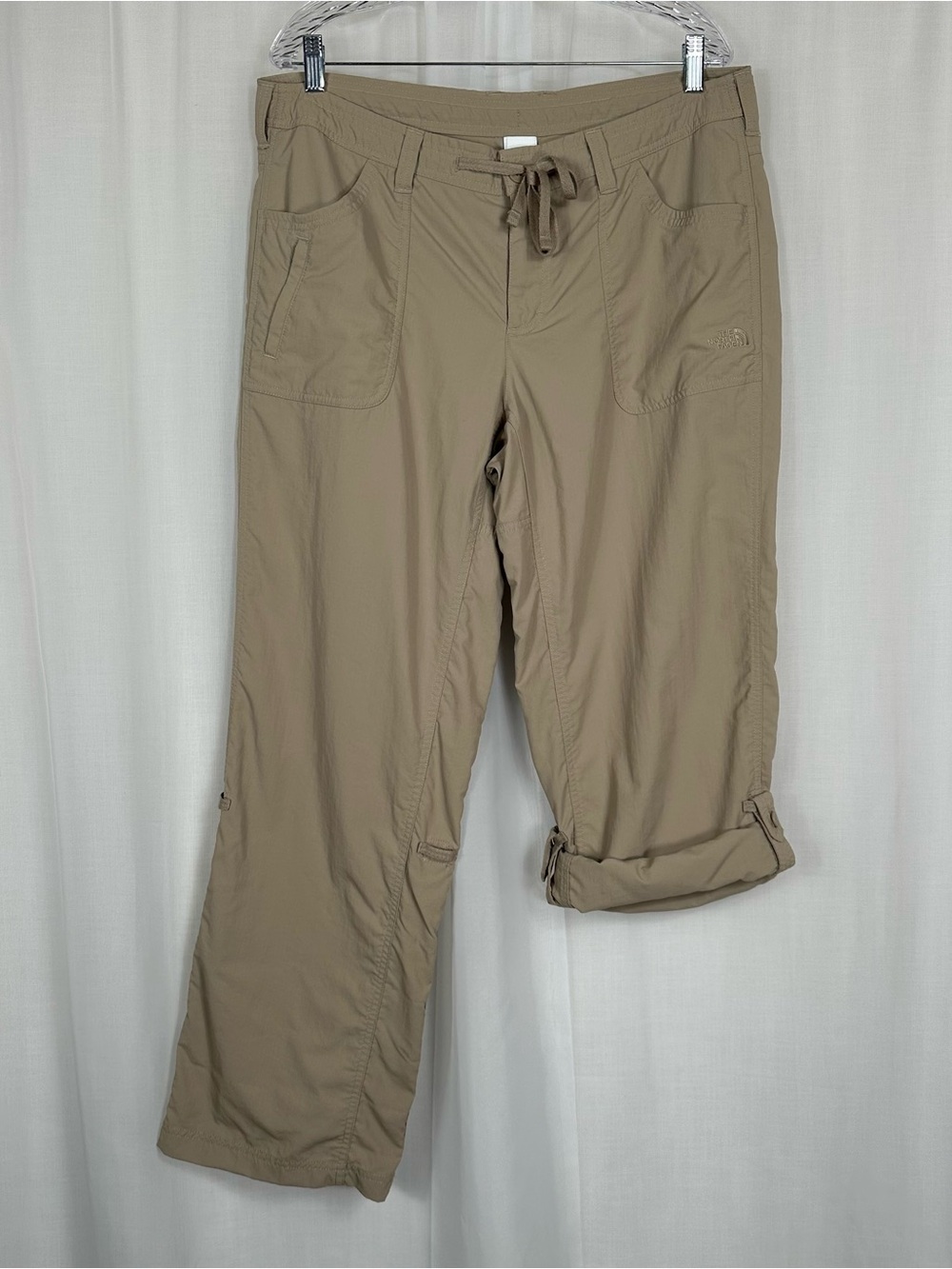 The North Face Horizon Tempest Roll Up Hiking Pants 16 Reg Khaki Capri Cargo